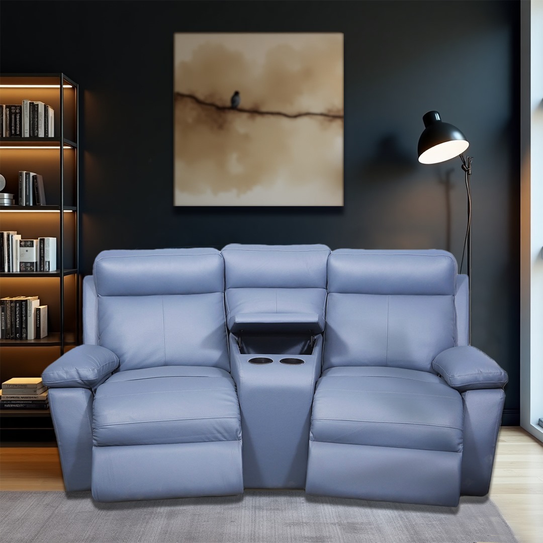 Elegant modern sofa in a living room